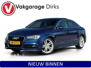 Audi A3 Limousine 1.4 TFSI 150 PK S-Line ✅ Pano ✅ Xenon ✅ Sportstoelen