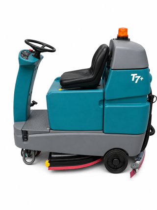 Tennant T7+ | opzit-schrobzuigmachine | volledig refurbished | inclusief nieuwe accu