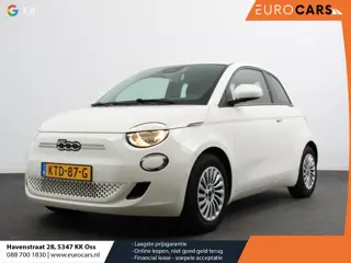 Fiat 500e Berline 42 kWh Automaat Climate control Cruise control Achteruitrijcamera Led Navigatie Ap