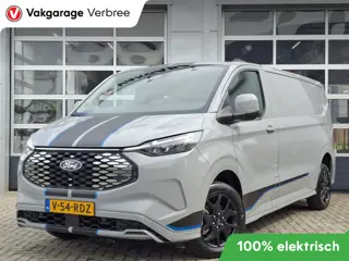 Ford E-Transit Cust. 340 L2H1 Sport 71 kWh | 370KM WLTP | 2.300 KG trekgewicht | Voorstoelen Verwarm