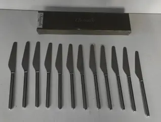 ORA-ITO - Christofle - Messenset (12) - Staal (roestvrij) -