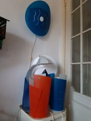 Samuel parker - SLAMP - Muurlamp, Tafellamp (5) - vari