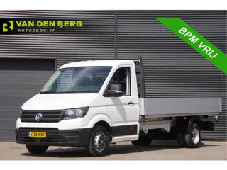 Volkswagen Crafter 2.0 TDI L4 DUBBELLUCHT, OPEN LAADBAK N1! 3.5T TREKHAAK, 165PK AUT. NIEUW! CARPLAY