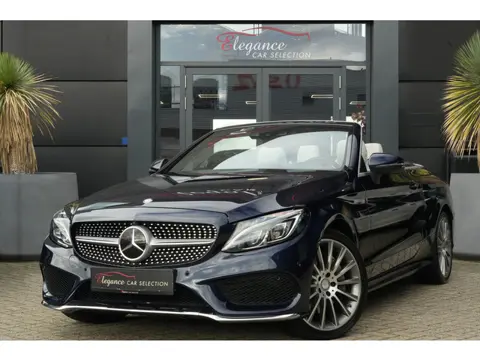 Mercedes-Benz C-Klasse Cabrio 400 4MATIC AMG Prestige | 334PK | Burmester | Airscarf | 360° Een bijz