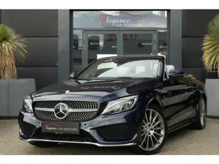 Mercedes-Benz C-Klasse Cabrio 400 4MATIC AMG Prestige | 334PK | Burmester | Airscarf | 360° Een bijz