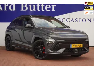 Hyundai Kona 1.6 GDI HEV N Line Sky+Led+Pano-dak+Leder+360-Camera+18"lmv = UNIEK !!