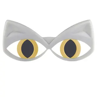 Yaz Bukey - Cat Eye Grey By Linda Farrow "NO RESERVE PRICE"