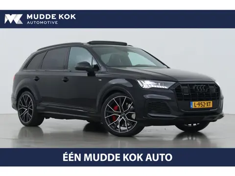 Audi Q7 60 TFSI e Quattro Competition | Luchtvering | Panoramadak | Head-Up | 22 inch