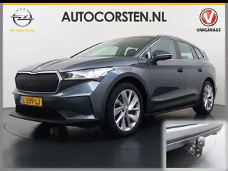 Škoda Enyaq iV 80 204PK SOH 93% Trekhaak Camera Stuurverwarming Navi Apple Carplay Android Auto Pdc 