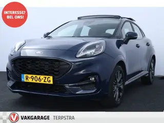 Ford Puma 1.0 EcoBoost Hybrid ST-Line X/ Zwarte Hemel/ Open-Pano/ Elek.Klep/ Camera/ Stoel+Stuur&Voo