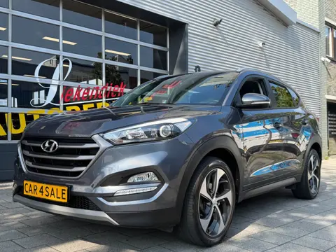 Hyundai Tucson 1.6 T-GDi Premium 177PK - Navigatie I Leer I Airco I 19 inch Sport velgen I LED I PDC