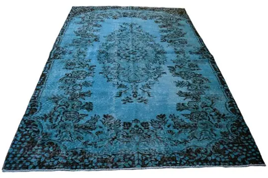 Modern blue Vintage - Vloerkleed - 250 cm - 160 cm