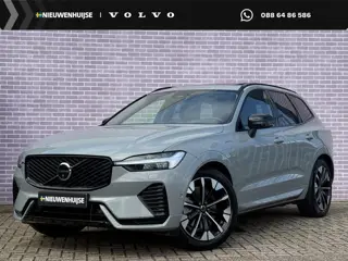 Volvo XC60 2.0 T6 Plug-in hybrid AWD Ultra Dark | SOH:100% | Trekhaak | Luchtvering | Head-up displa