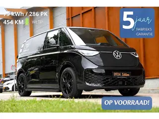Volkswagen ID. Buzz Cargo 79 kWh Black Edition 286pk| Long Range 454 km | 2x schuifdeur | € 530,= pm