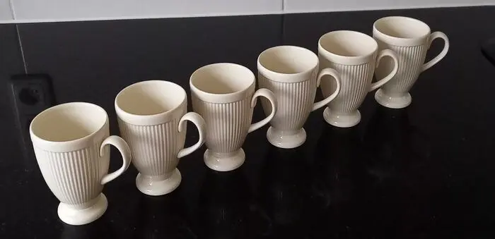 Wedgwood - Koffie en theeservies (6) - Art Nouveau -