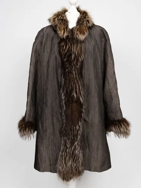 Artisan Furrier - Konijn, Nylon, Vos Bontjas