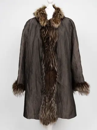 Artisan Furrier - Konijn, Nylon, Vos Bontjas
