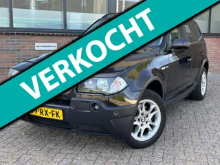 BMW X3 3.0i AUTOMAAT 4x4.!! VOL LEER AIRCO IJSKOUD! 6 cilinders rijd als nieuw