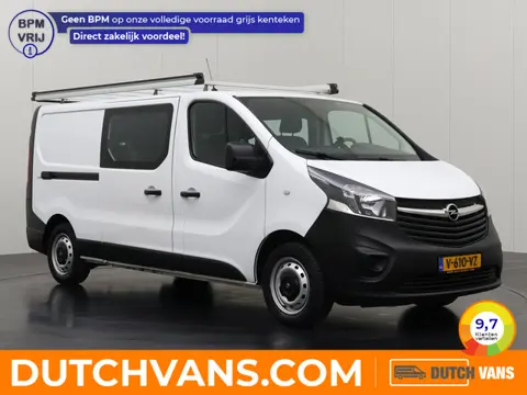 Opel Vivaro 1.6CDTI 120PK Lang Dubbele Cabine 6-Persoons | Navigatie | Imperiaal | Trekhaak | Airco 