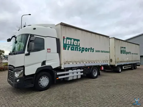 Renault T480 COMFORT / DOUBLE TANK / TIR LINE / THROUGH LOADING SYSTEM / LWDS / AUTOMATIC / EURO-6 /