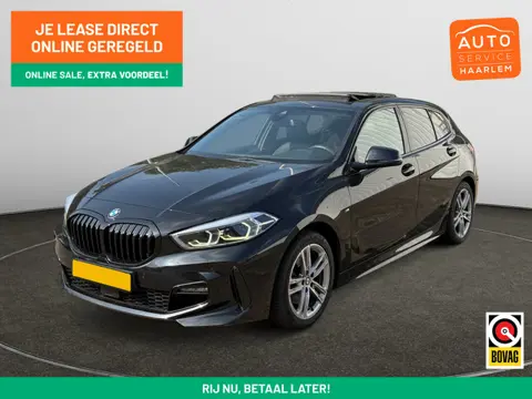 BMW 1-serie 118i M Sport Aut- Panoramadak, Carplay, Android Auto, Sfeerverlichting, Camera, Xenon Le