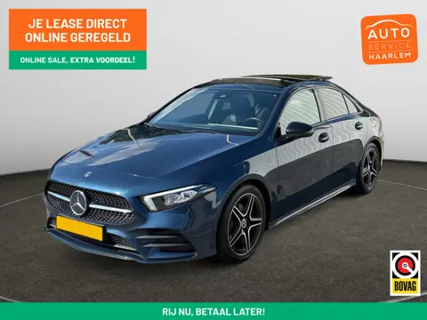 Mercedes-Benz A-Klasse 180 Business Solution AMG Aut- Panoramadak, Burmester Audio, Sfeerverlichting