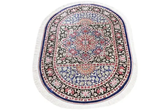 Ghom Seide Signiert - Tapijt - 120 cm - 80 cm