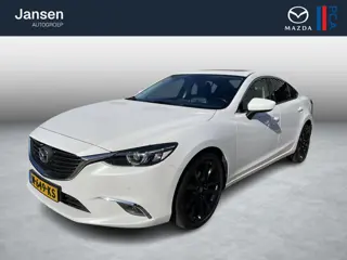 Mazda 6 2.5 SkyActiv-G 192 GT-M , Automaat, Trekhaak, Leder, Stoelverwarming, Camera, Clima, Navi, C