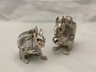 Christofle - Beeld(en)/Beeldje(s) (2) - liga christofle