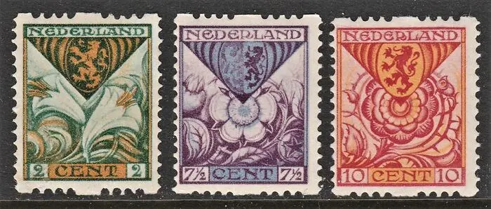 Nederland 1925 - Kinderzegels Roltanding - NVPH R71/R73