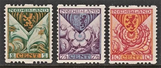 Nederland 1925 - Kinderzegels Roltanding - NVPH R71/R73