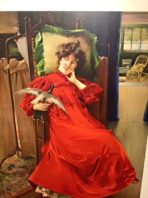 Frrnand Toussaint (1873-1956) - Large art nouveau