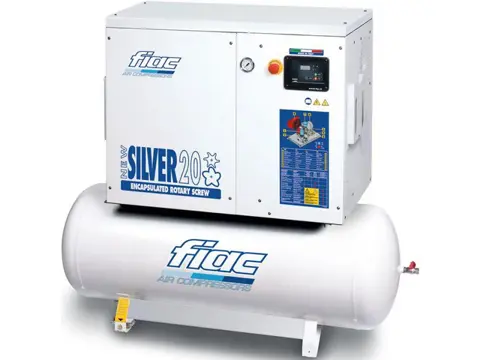 Fiac High Quality Silent Schroefcompressoren met luchtketel