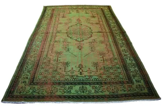 Green vintage - Vloerkleed - 294 cm - 187 cm