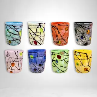 Filippo Maso - Murano - Drankset (8) - Glas