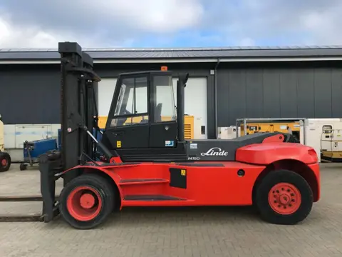 Linde H160 16 ton Diesel Sideshift Positioner Heftruck