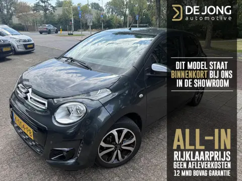 Citroen C1 1.0 VTi Shine ALL-INRIJKLAARPRIJS/Camera/Clima/Apple Carplay