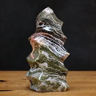 Verbazingwekkend natuurlijk, zeer artistiek Amazoniet en