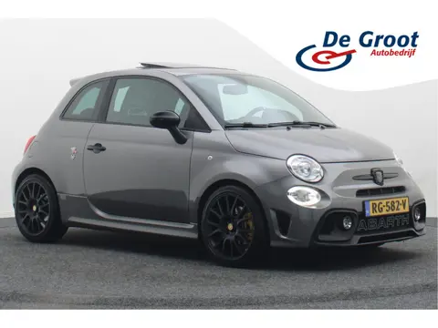 Fiat 500 1.4 T-Jet Abarth 595 Pista Schuif-/Kanteldak, Leer, Xenon, Navigatie, PDC, 17"