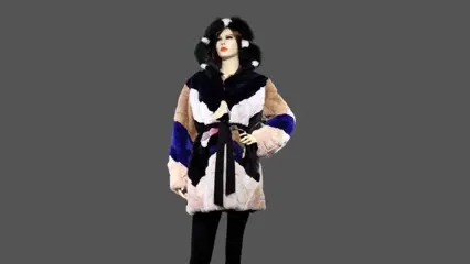 Artisan Furrier - Chinchilla Rex Jasje - Gemaakt in: