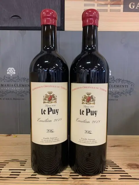 2018 Chateau Le Puy, Cuvée Emilien - Bordeaux - 2 Flessen