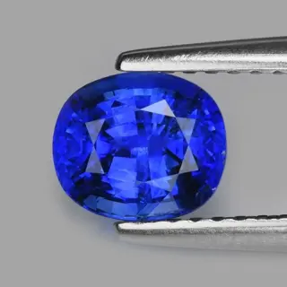 Rijk korenbloemblauw Saffier - 1.53 ct