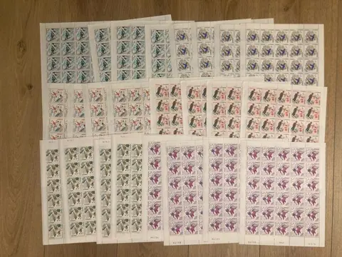 Monaco 1980 - Olympic Games - high facial value - mint** - in sheets - Yvert n°1218 à 1223 x 120 exemplaires
