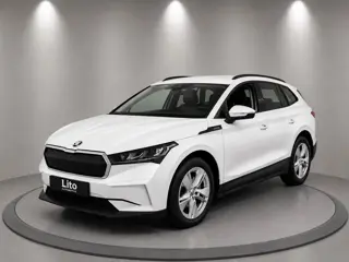 Skoda Enyaq iV 60|PANO|1/2 LEDER|AIRCO|NAVI|NL-AUTO|NAP|
