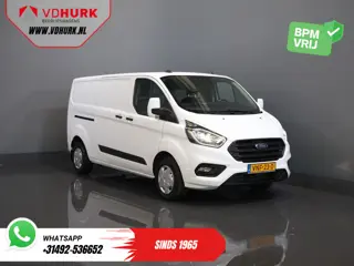 Ford Transit Custom 2.0 TDCI 130 pk L2 Trend Carplay/ 2.8T trekverm./ Camera/ PDC/ Cruise/ Trekhaak/