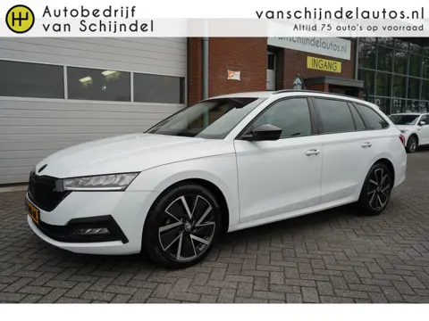 Škoda Octavia Combi 1.0 TSI 111PK SPORT BUSINESS AUG 2022 ORIGINEEL NEDERLANDS DIGITALE COCKPIT MATR