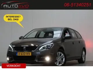 Peugeot 308 SW 1.2 PureTech Active AUTOMAAT! 130 PK! NAV APPLE CLIMA CRUISE PDC TREKHAAK etc.
