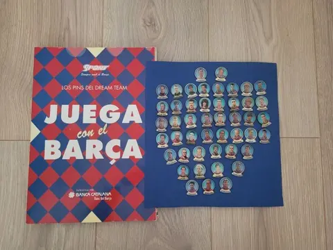 FC Barcelona - Archiefkast Camp Nou + complete collectie