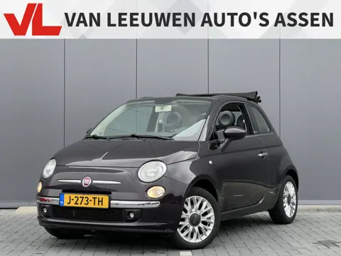 Fiat 500C 1.2 Popstar | RIJKLAAR | Paars | Nette auto