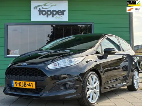 Ford Fiesta 1.0 EcoBoost Sport|D-riem v.v.|CruiseControl|Climatronic|PDC|Elektr.ramen|NAP|Nieuwe APK
